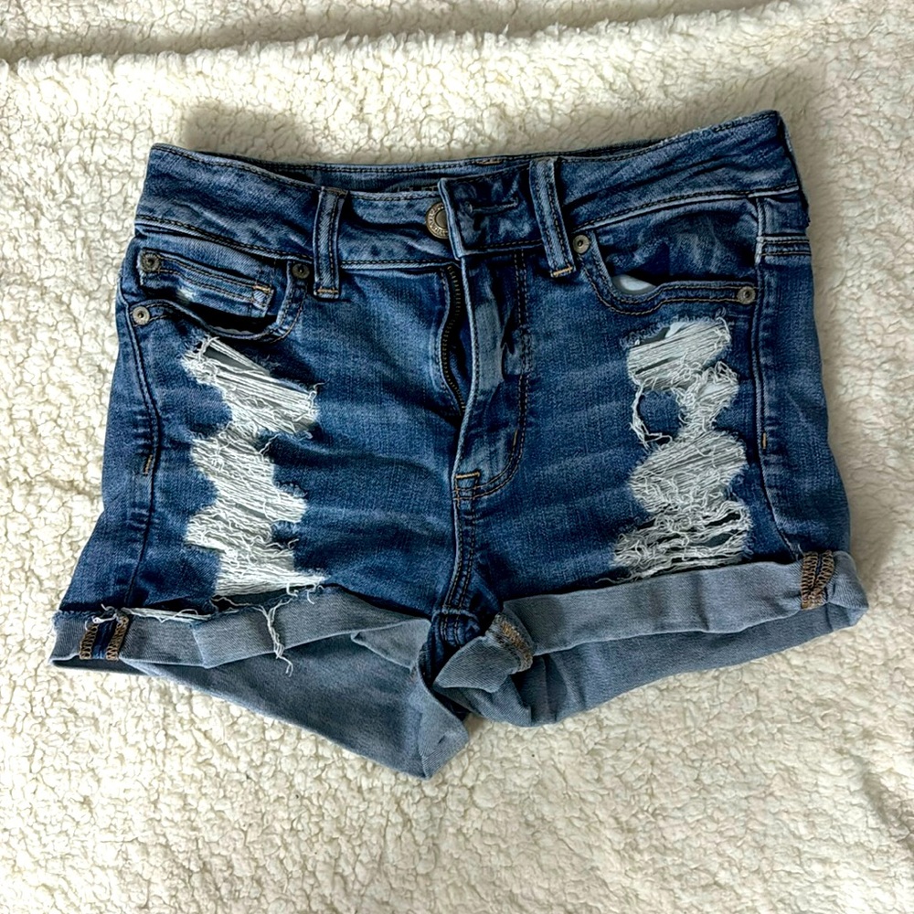 American Eagle jean shorts